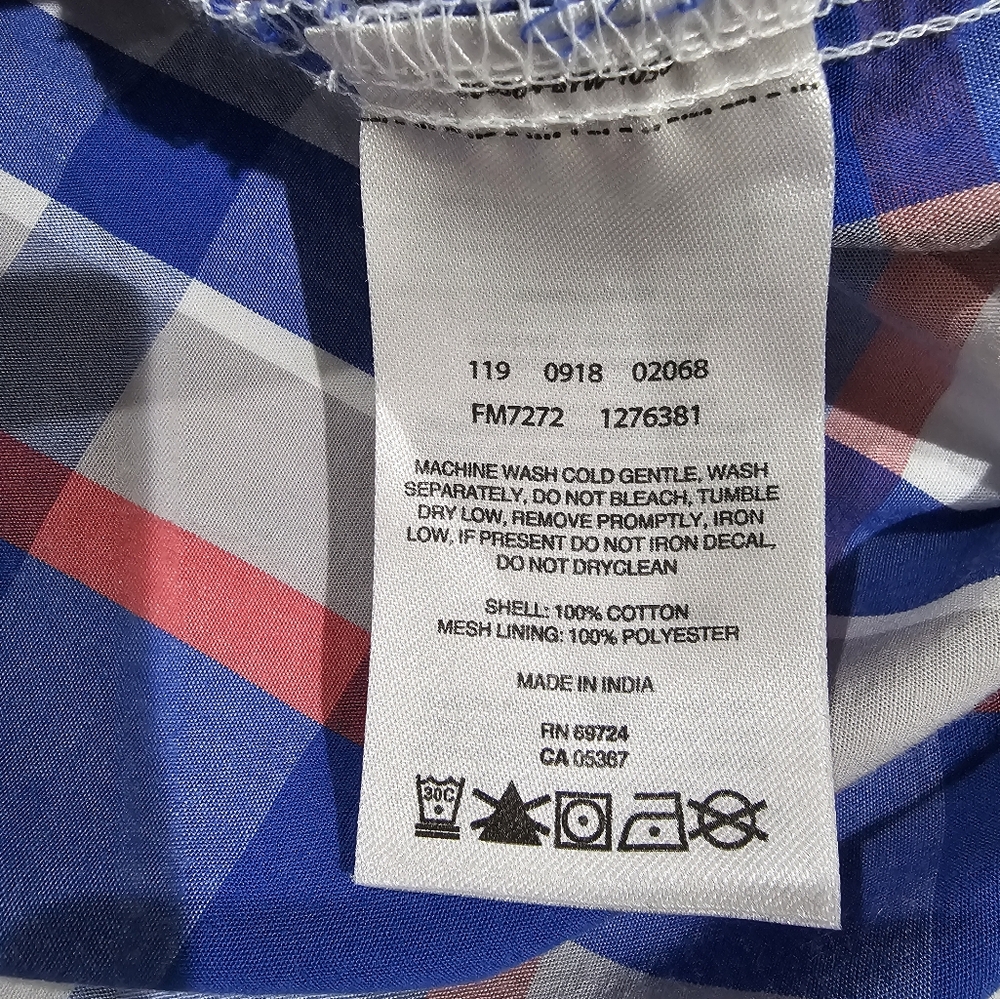 Columbia Super Bonehead Shirt MensLarge Blue Plaid PFG Fishing Camp EUC Sz XL - Picture 6 of 10